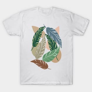 Shell Ginger Leaves T-Shirt